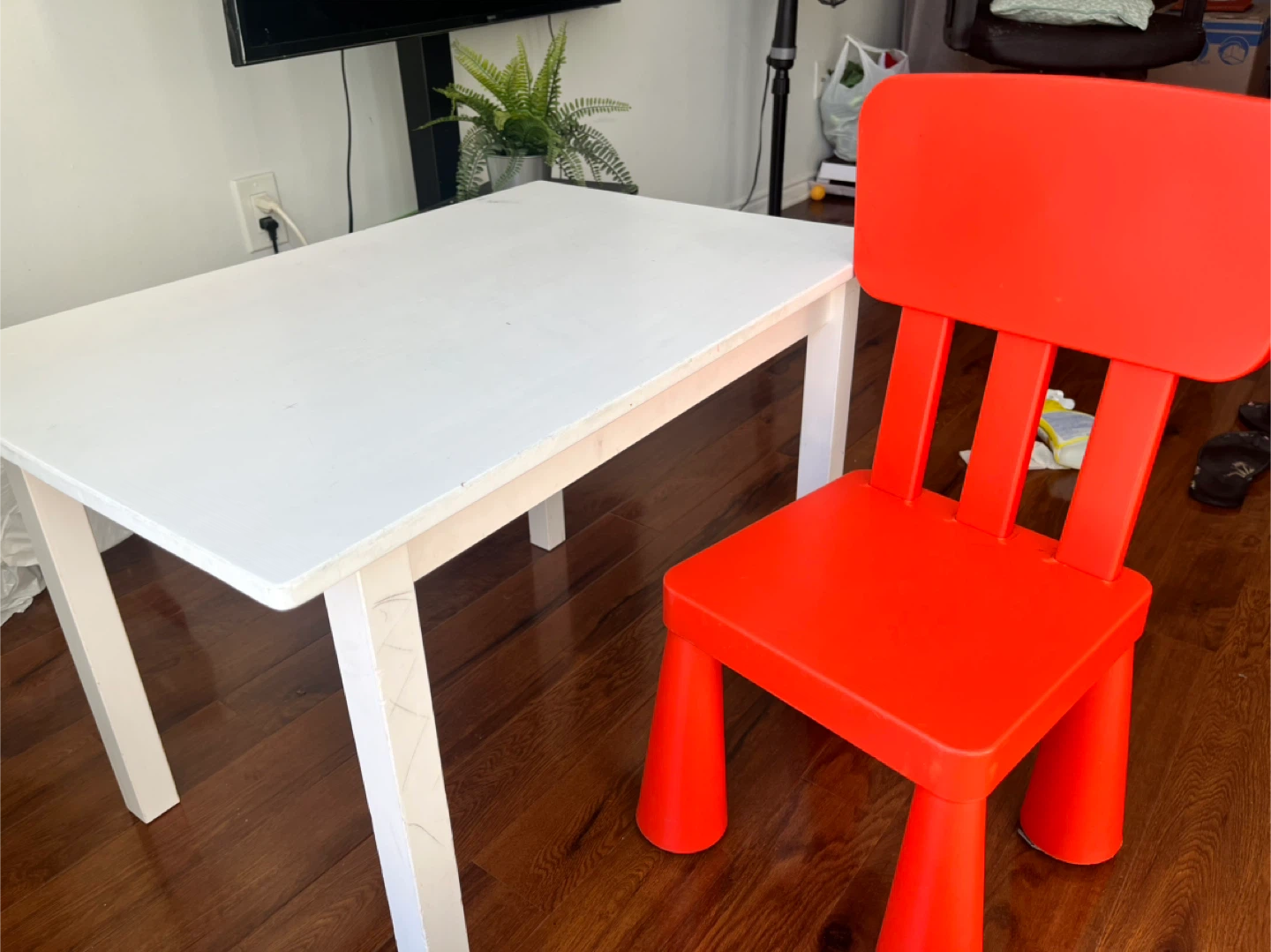 IKEA Children's study Table & Chair Set