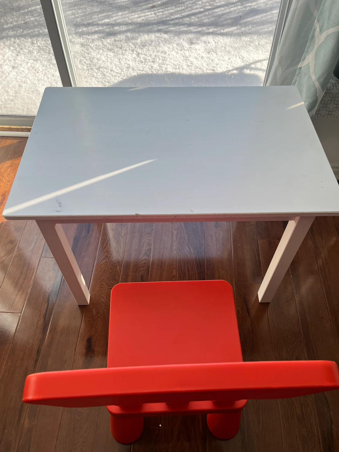 IKEA Children's study Table & Chair Set - photo 5