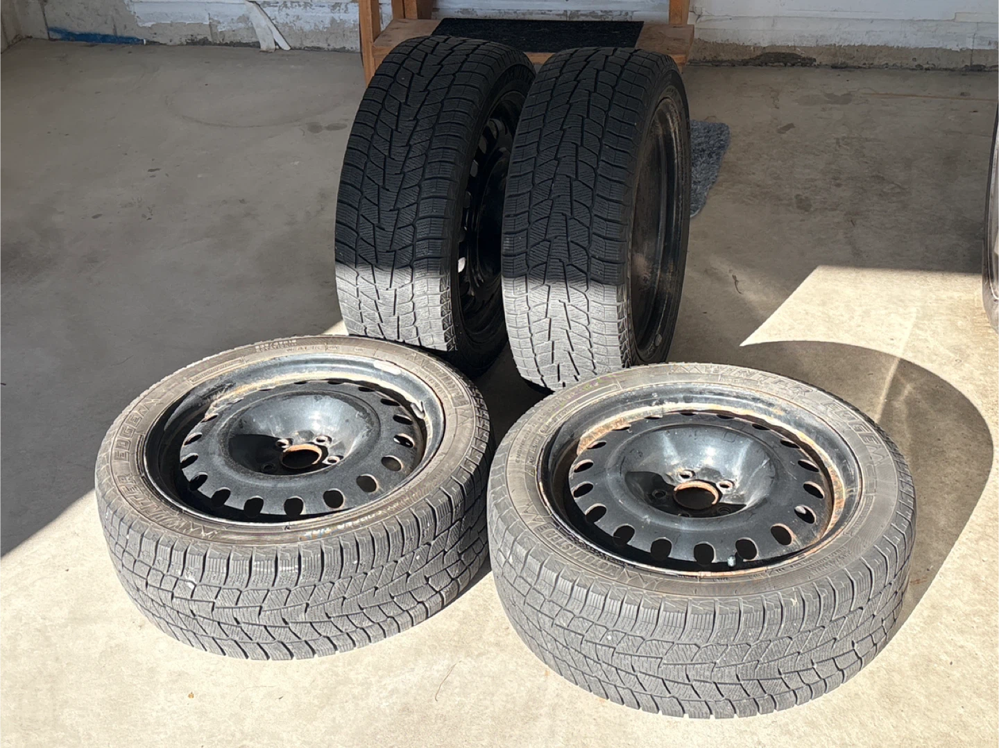 Winter Edge R18 Tires on Steel Rims - Set of 4 - photo 2