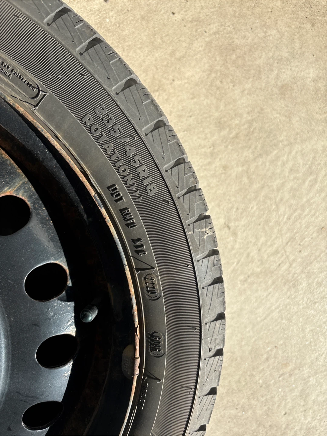 Winter Edge R18 Tires on Steel Rims - Set of 4 - photo 4