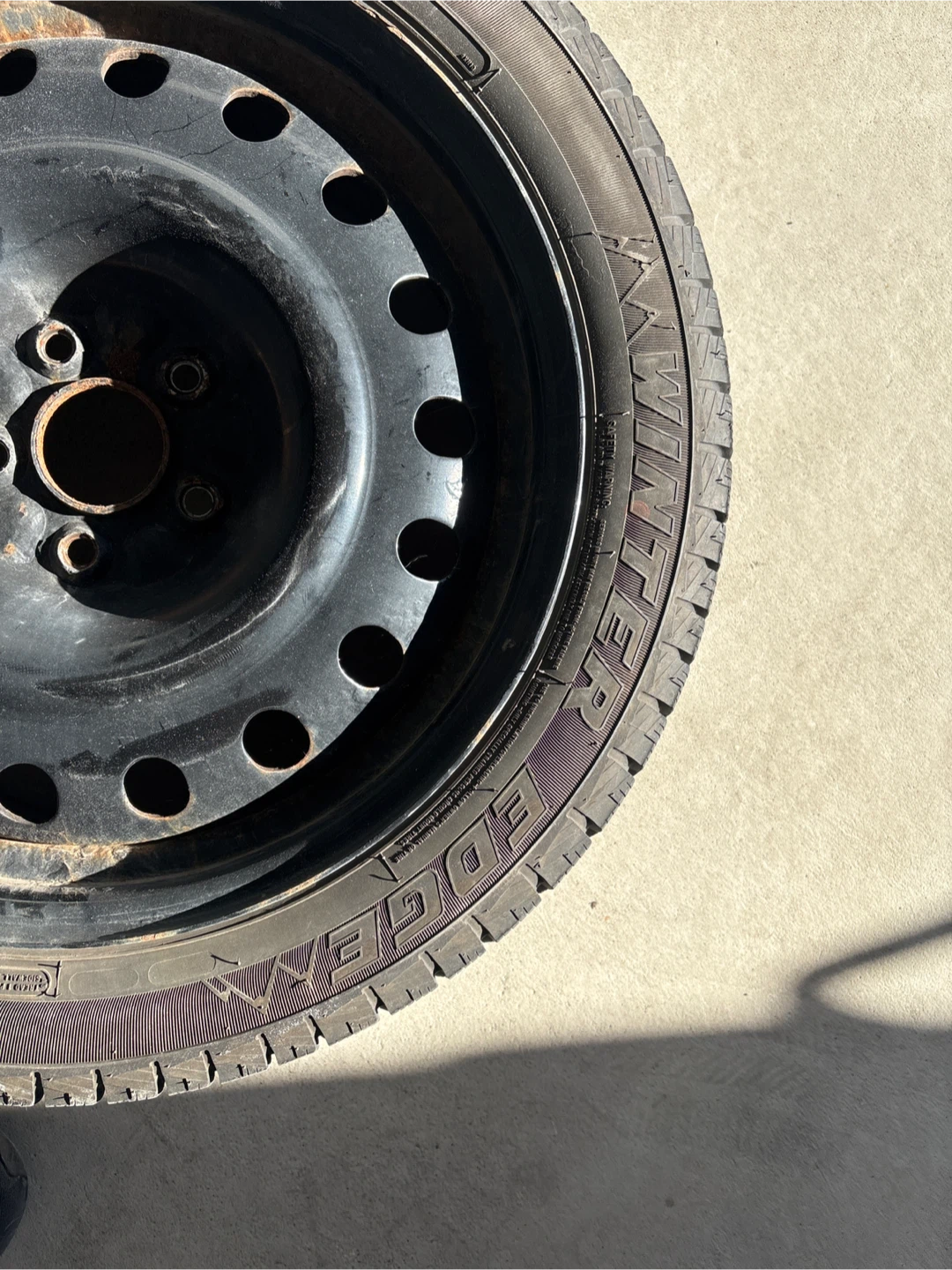 Winter Edge R18 Tires on Steel Rims - Set of 4 - photo 3