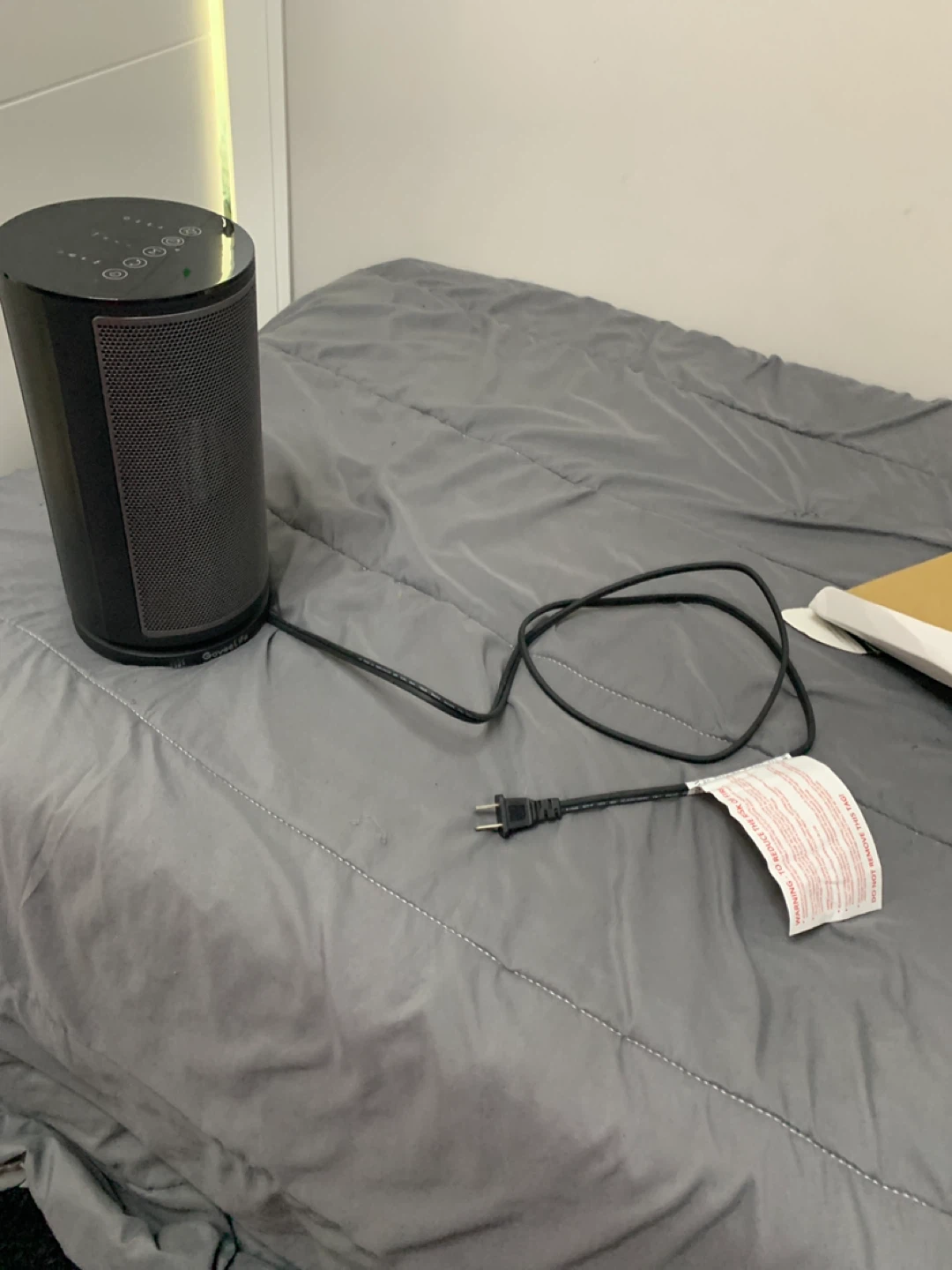 Black Portable Space Heater