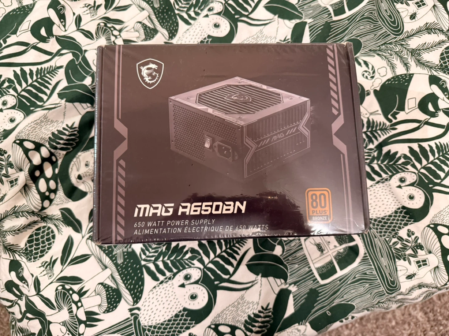 New MSI MAG A650BN 650W Power Supply