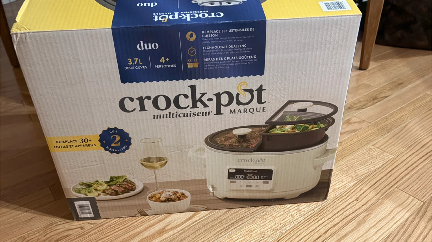 CrockPot MultiMeal Multicooker - New!