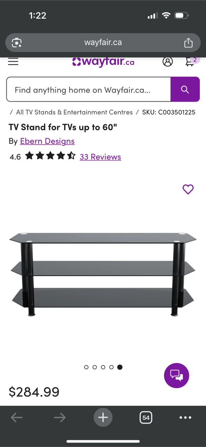 Ebern Stand for TVs up to 60" - photo 2