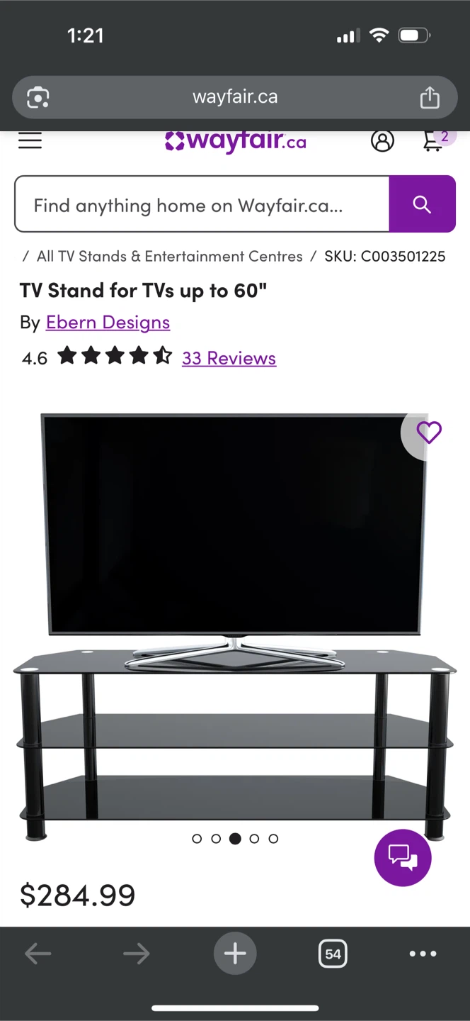 Ebern Stand for TVs up to 60" - photo 4