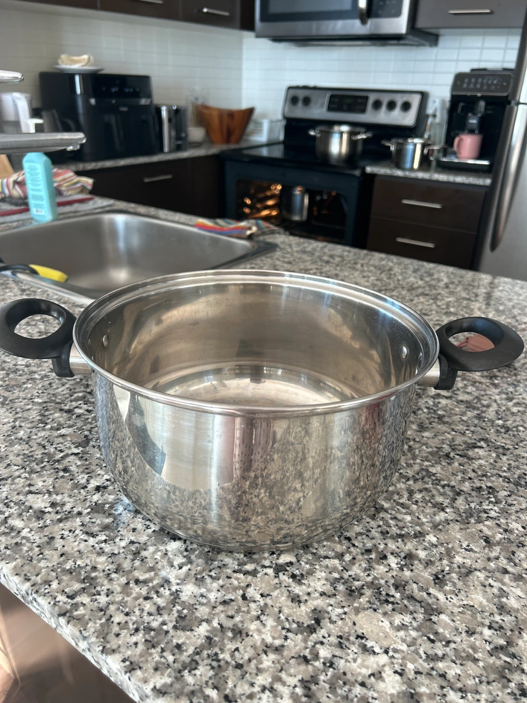 Starbasix Stainless Steel Stock Pot