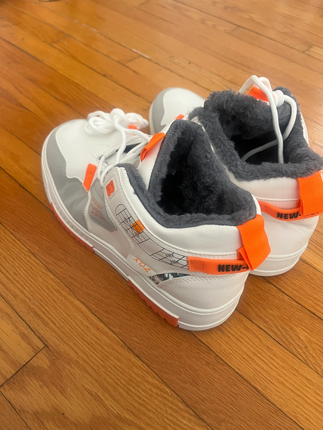 White & Grey Fashion Sneakers - photo 2