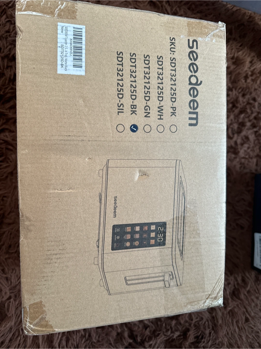 New Seedeem SDT32125D Toaster - Silver - photo 4