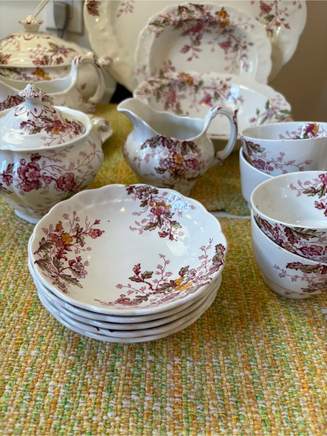 Vintage Royal Winton Floral China Set - photo 3