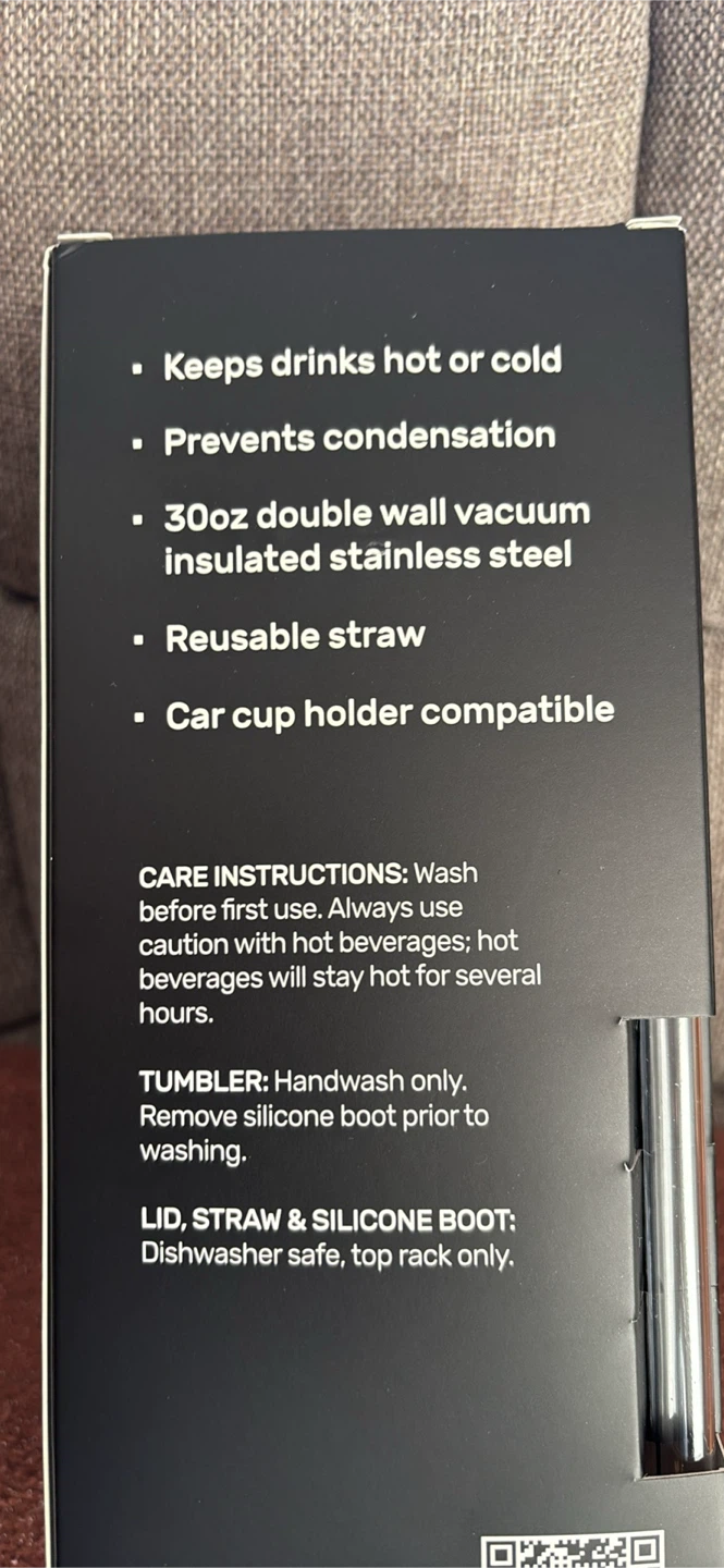 biddlebee 30oz Tumbler with Straw Lid - New in Box - photo 2