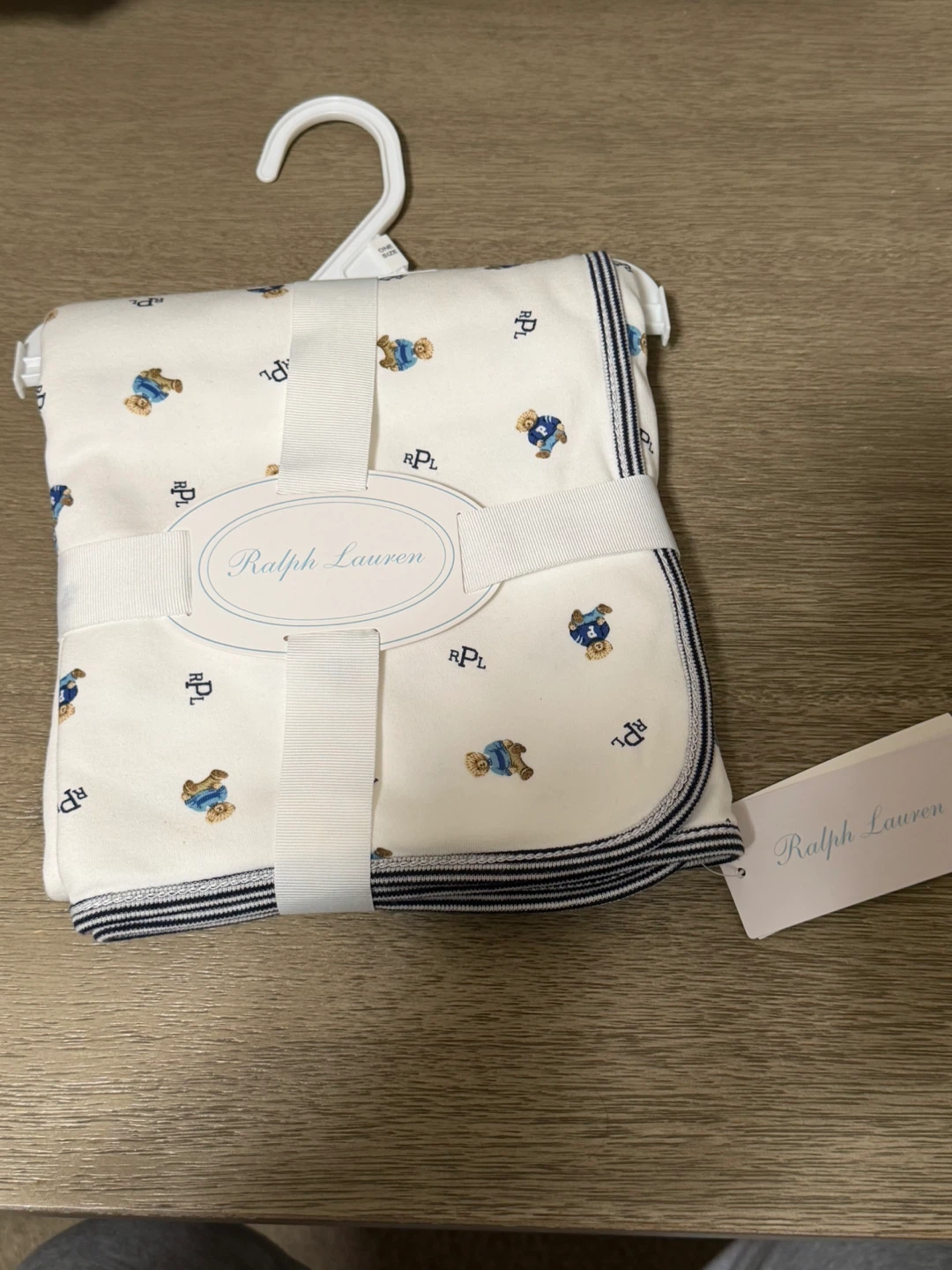 New Ralph Lauren Baby Blanket - One Size