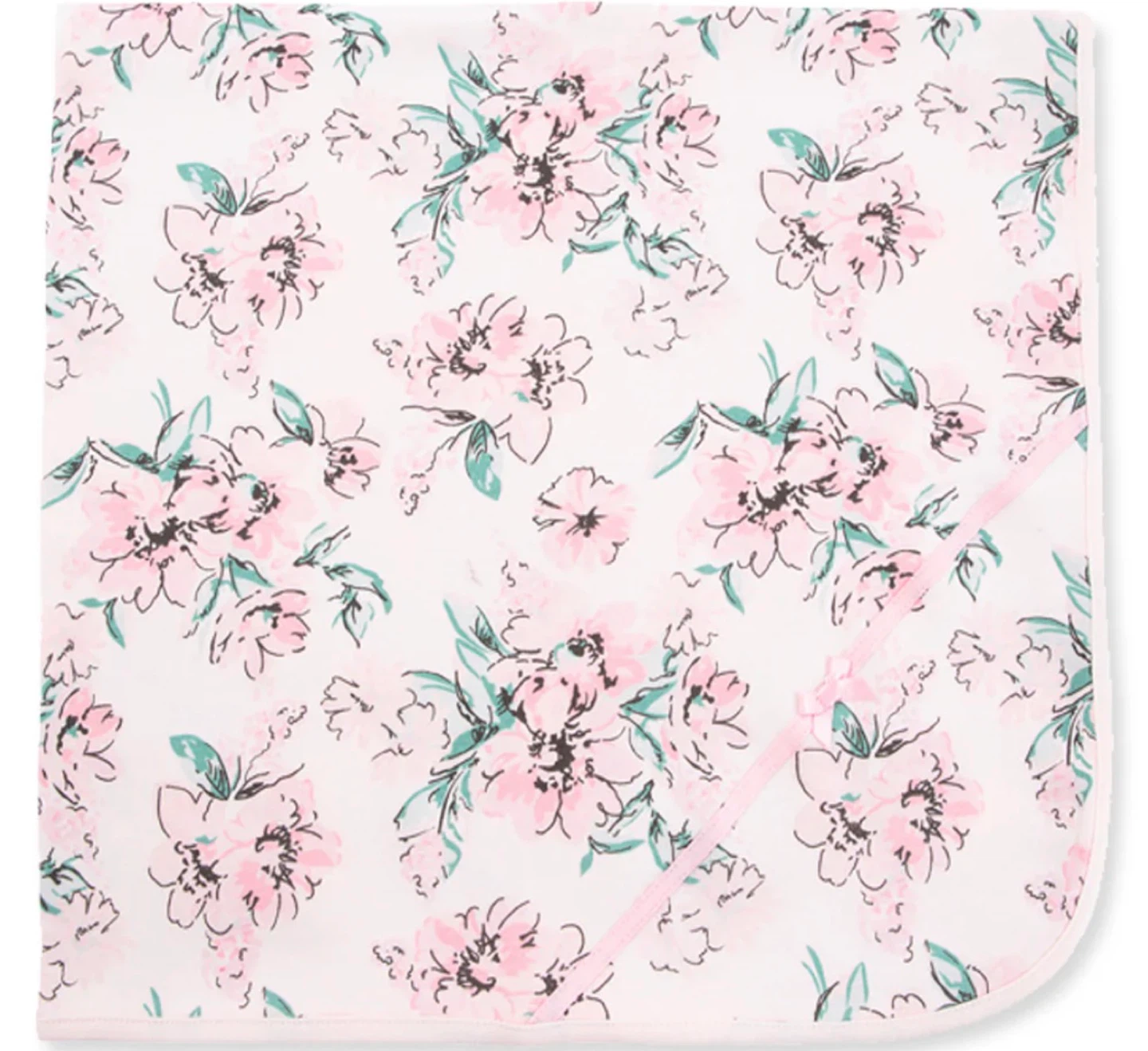 Little Me Floral Receiving Blanket - 30x27 - photo 5
