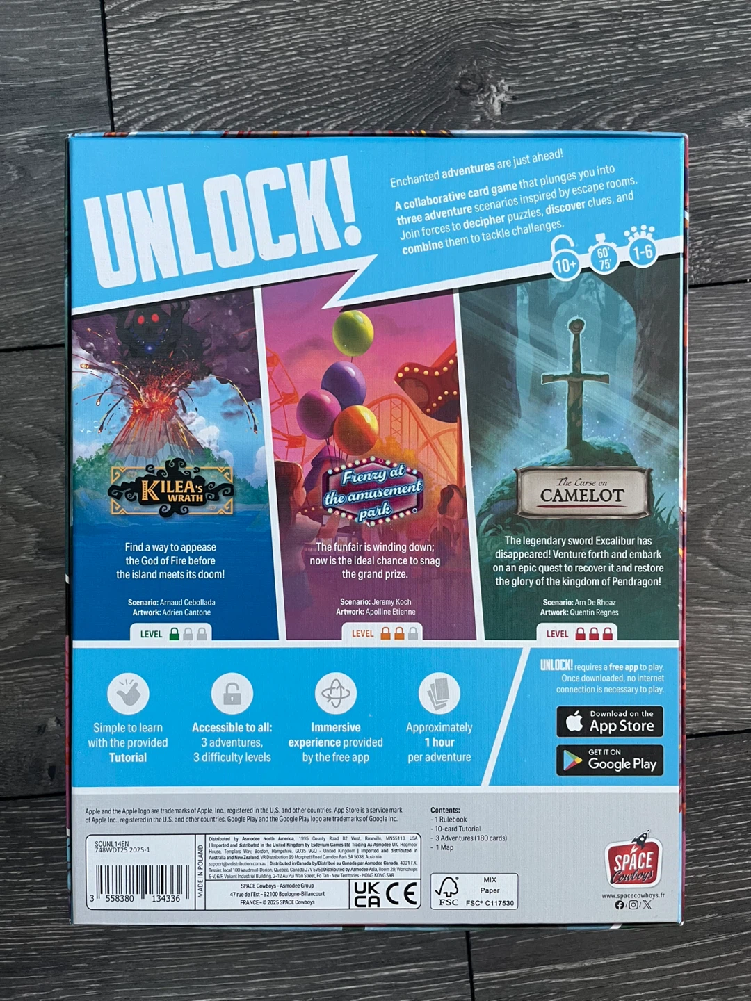 Unlock! Enchanted Adventures Board Game - photo 2