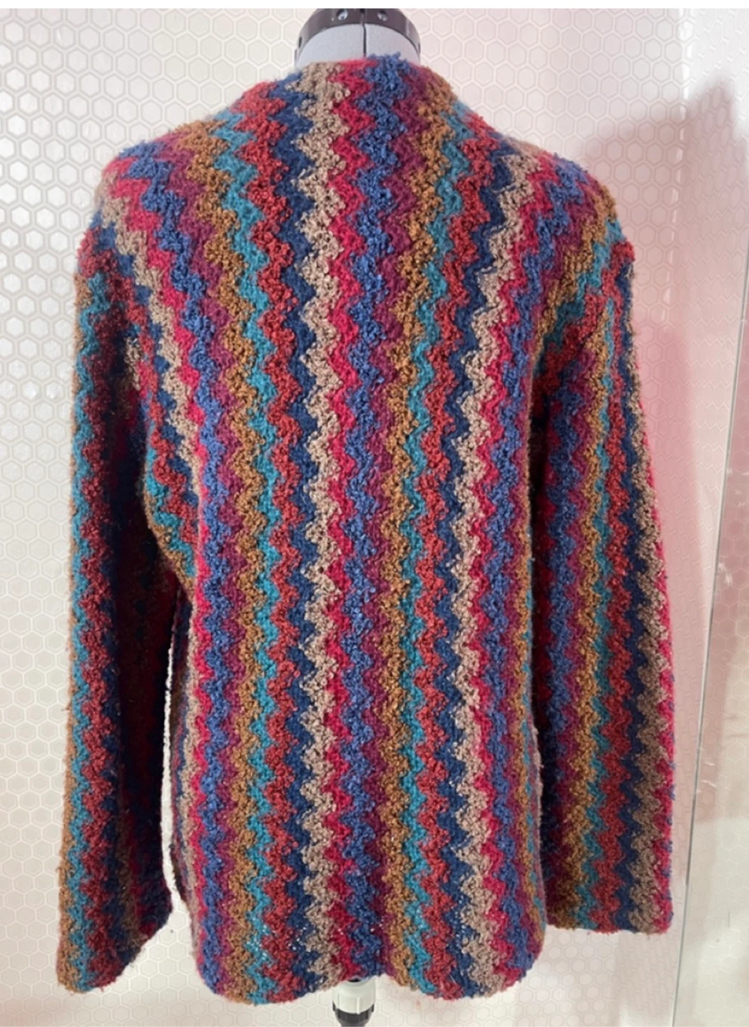 L.B. Diffusion Knit Cardigan - Size L - photo 2