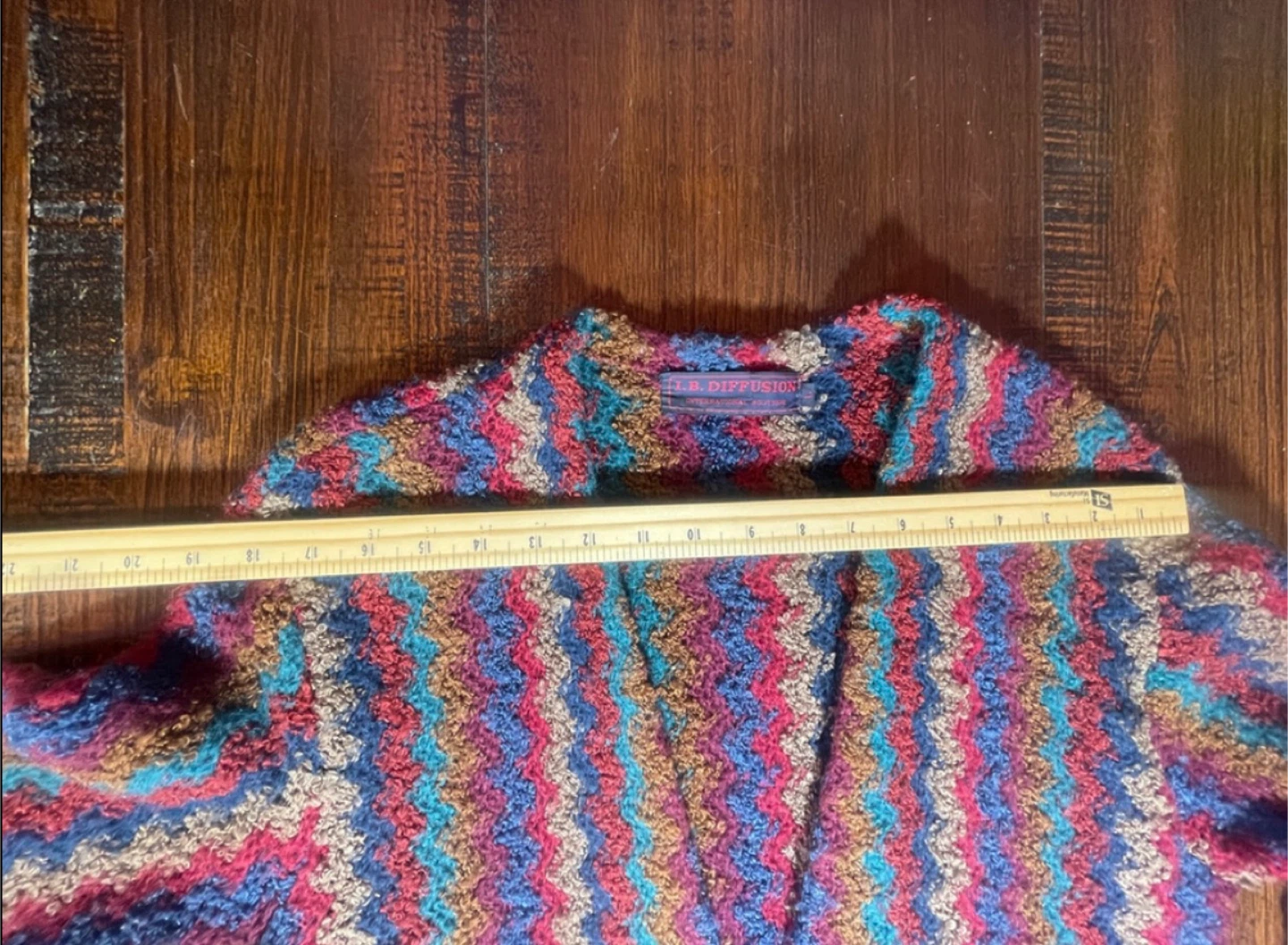 L.B. Diffusion Knit Cardigan - Size L - photo 5