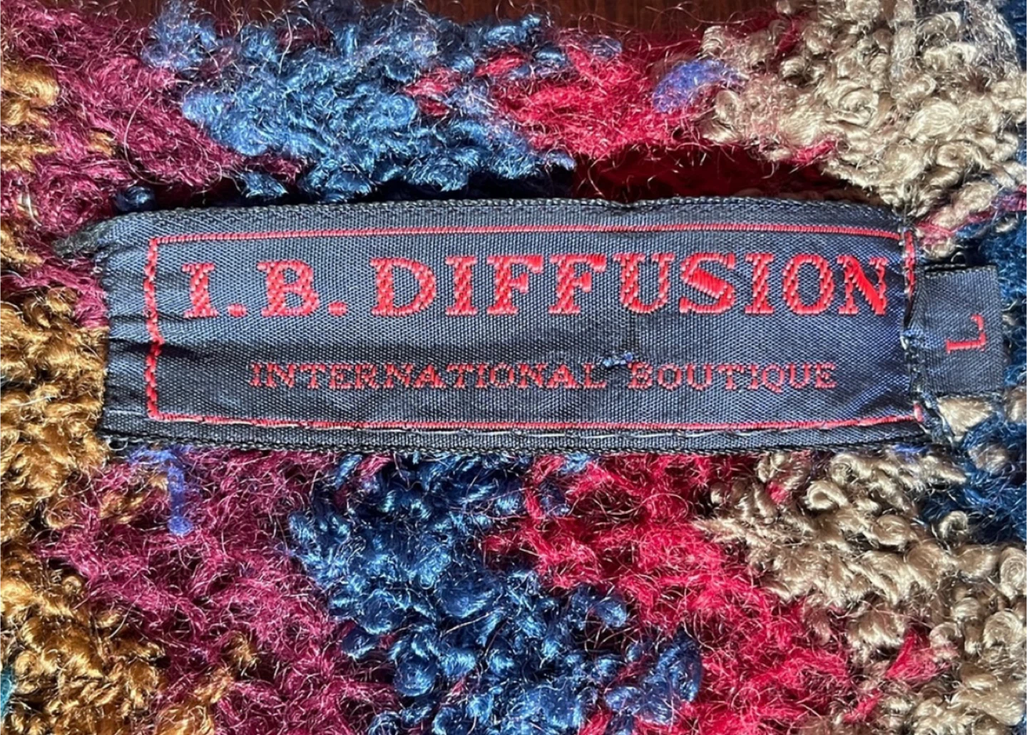 L.B. Diffusion Knit Cardigan - Size L - photo 4