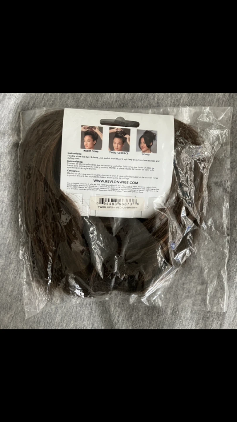 1 Revlon Ready-to-Wear Hair Twirl-Ups Hairpiece🤎 - photo 4