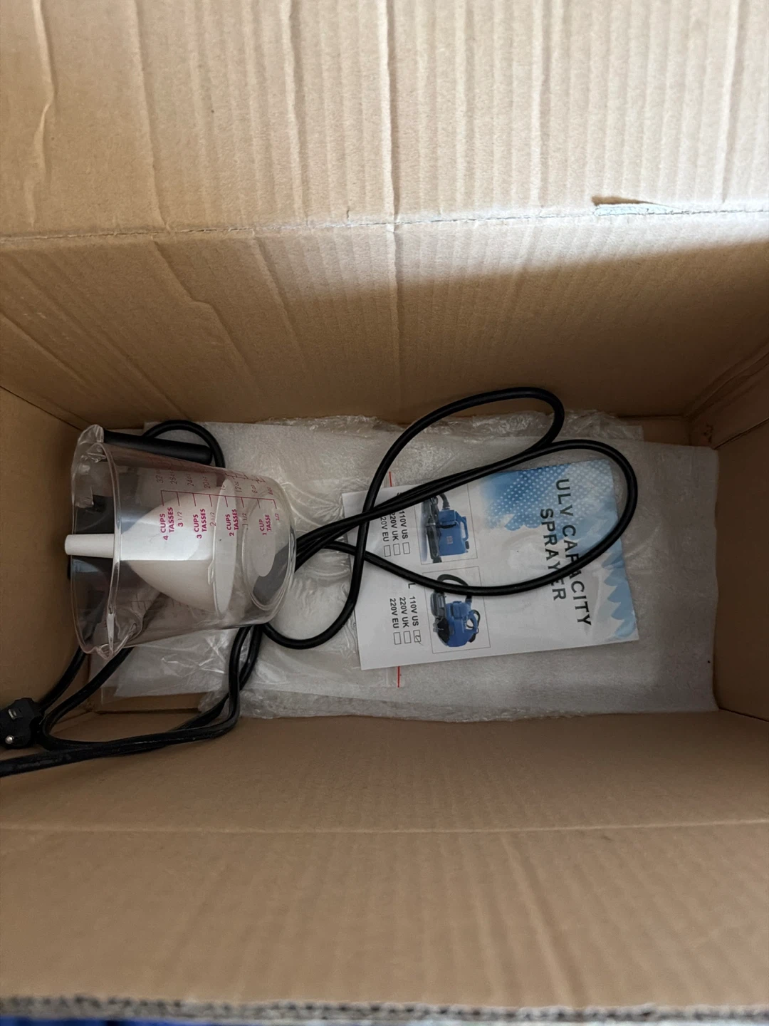 ULV Fogger Machine, Blue with Box - photo 5