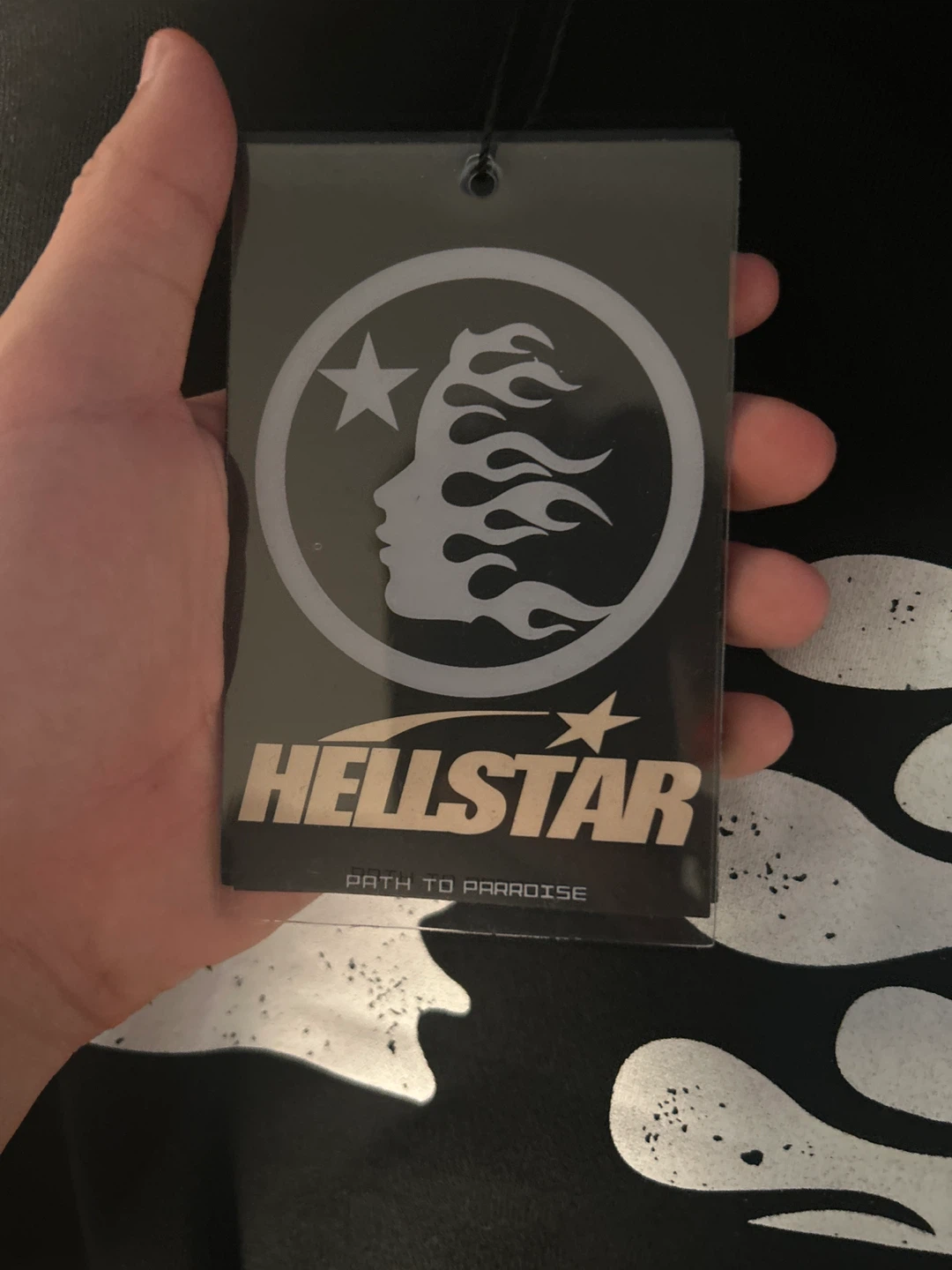 Hellstar Black Hoodie- size small - photo 2