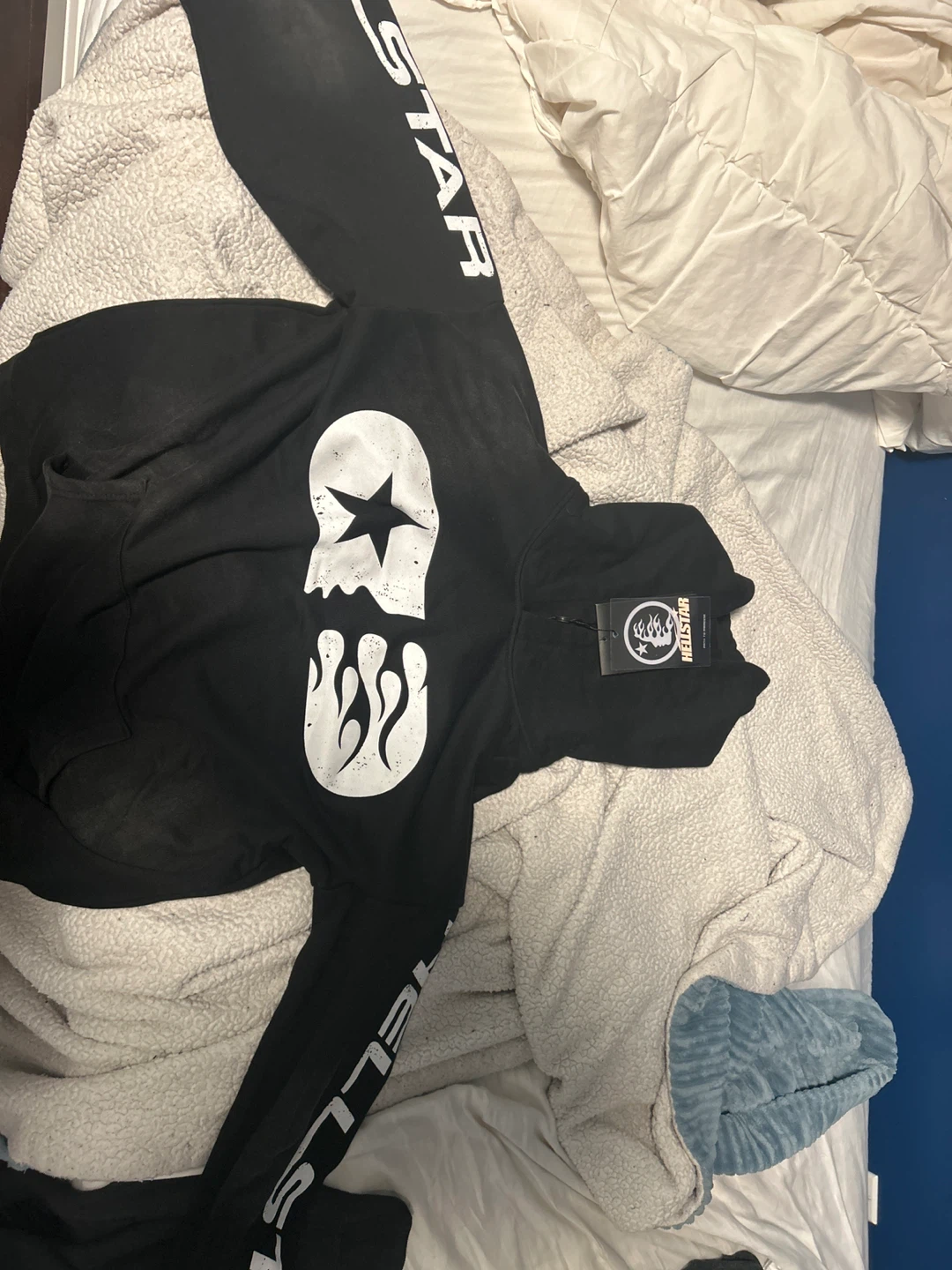 Hellstar Black Hoodie- size small