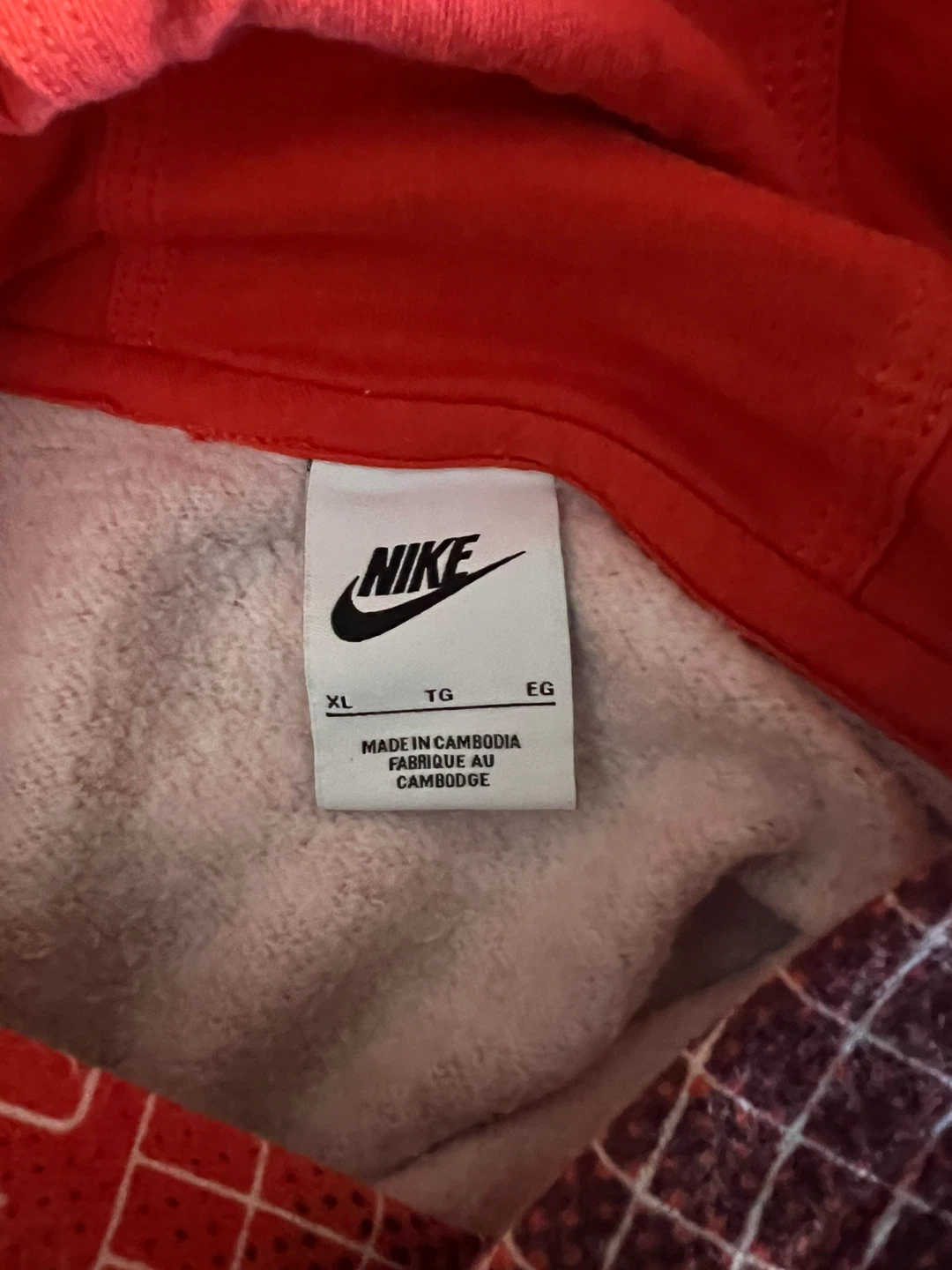 Nike Red Graphic Hoodie - XL - photo 3