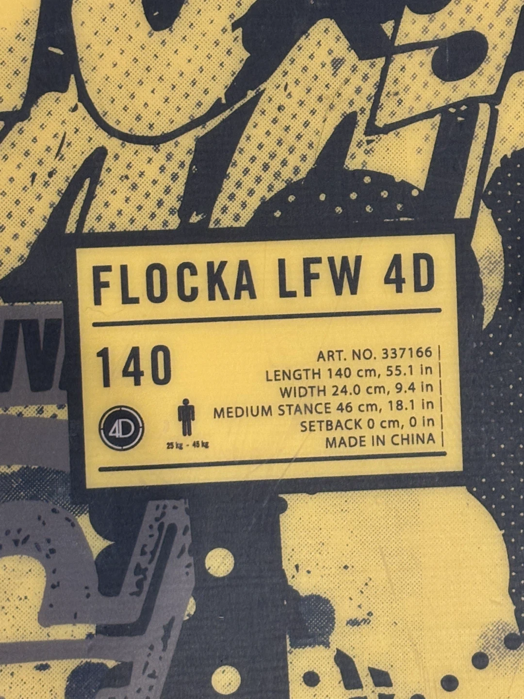 Head Flacka LFW 4D Snowboard (140cm) & Boots size 9.5men - photo 3