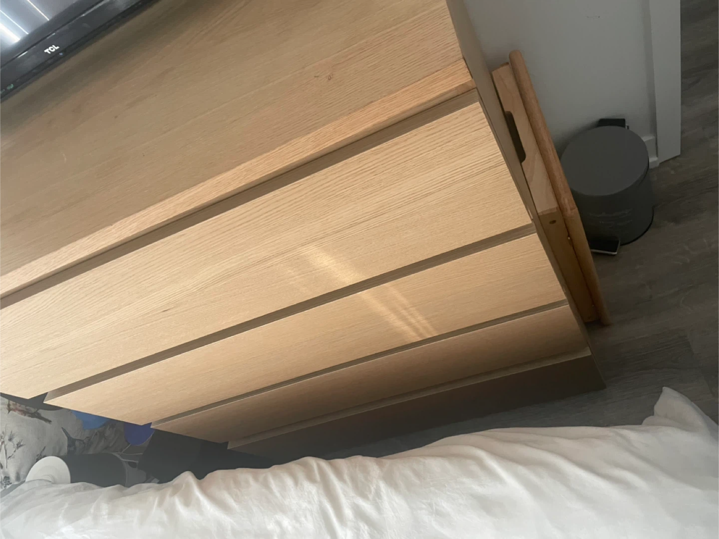 IKEA malm dresser 4-drawer Chest - Light Brown - photo 2