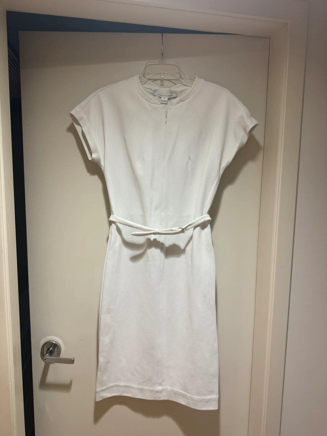 Diane von Furstenberg White Dress Size 8 - photo 2