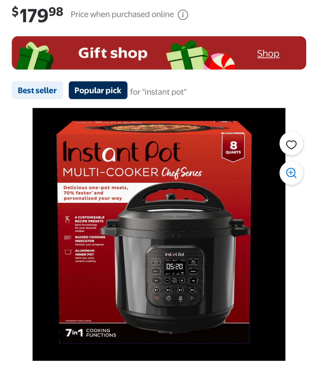 Instant Pot Multi-Cooker Chef Series - 8 Quarts - photo 2