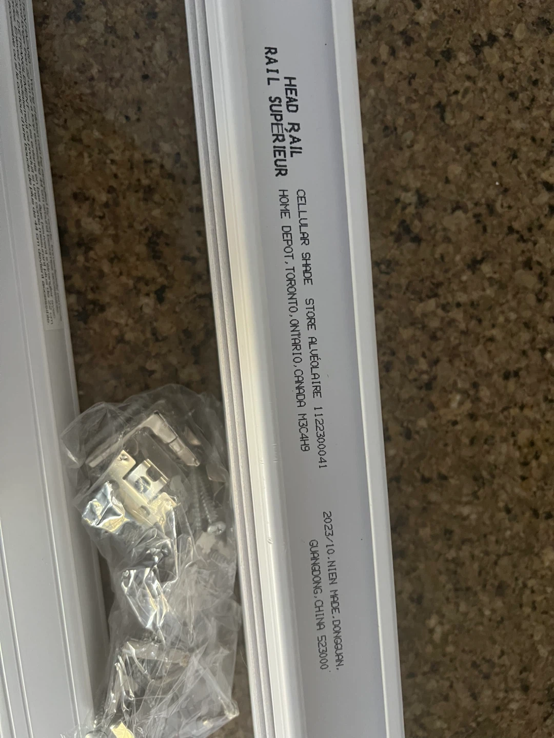 Home Depot Cellular Shade - White curtains - photo 3