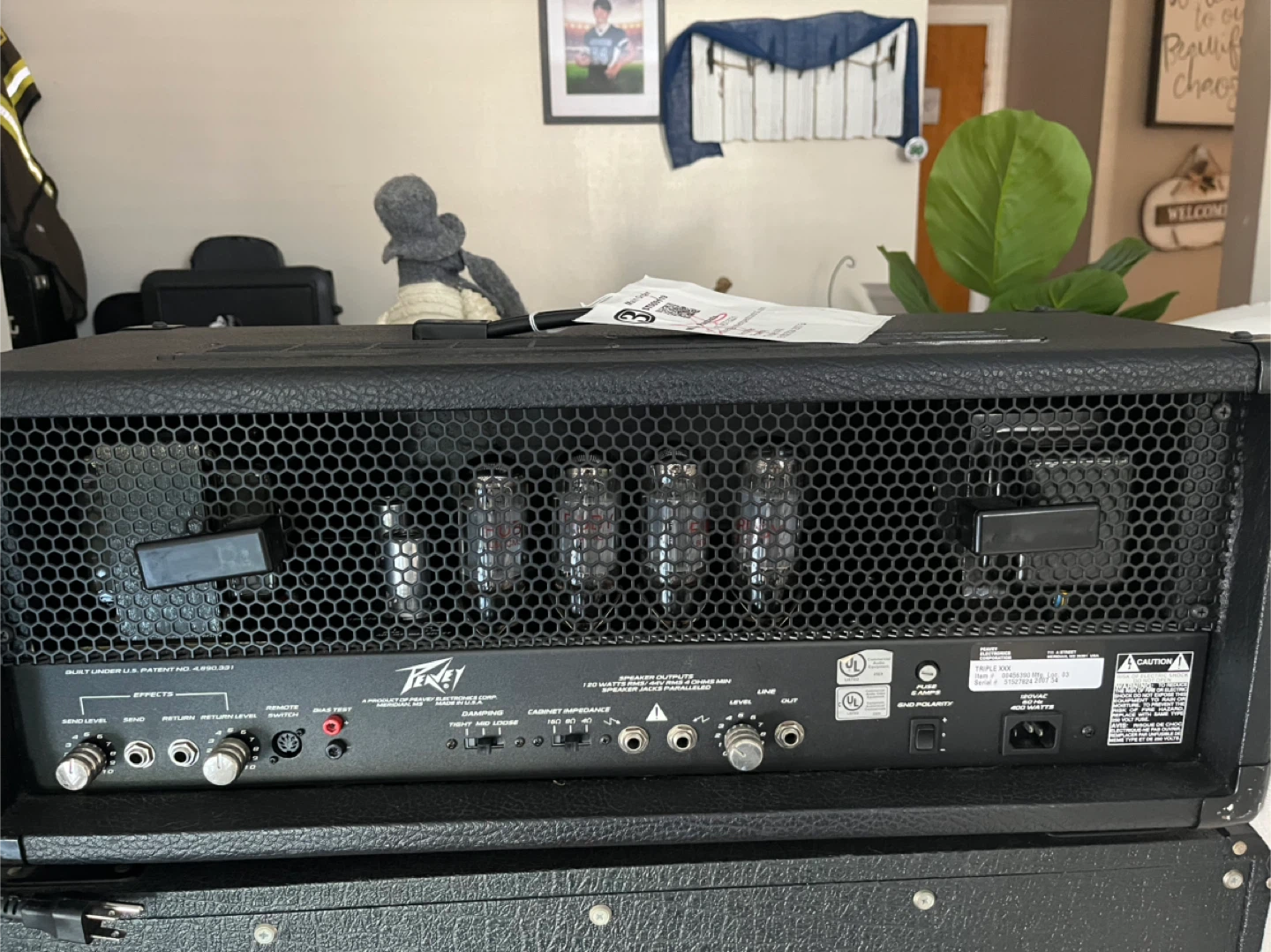 Peavey Triple XXX Ultra Tube Guitar amplifier head - photo 2