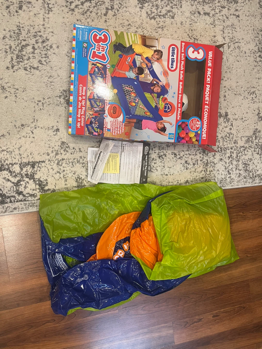 Little Tikes 3-in-1 Inflatable Play Center - photo 2