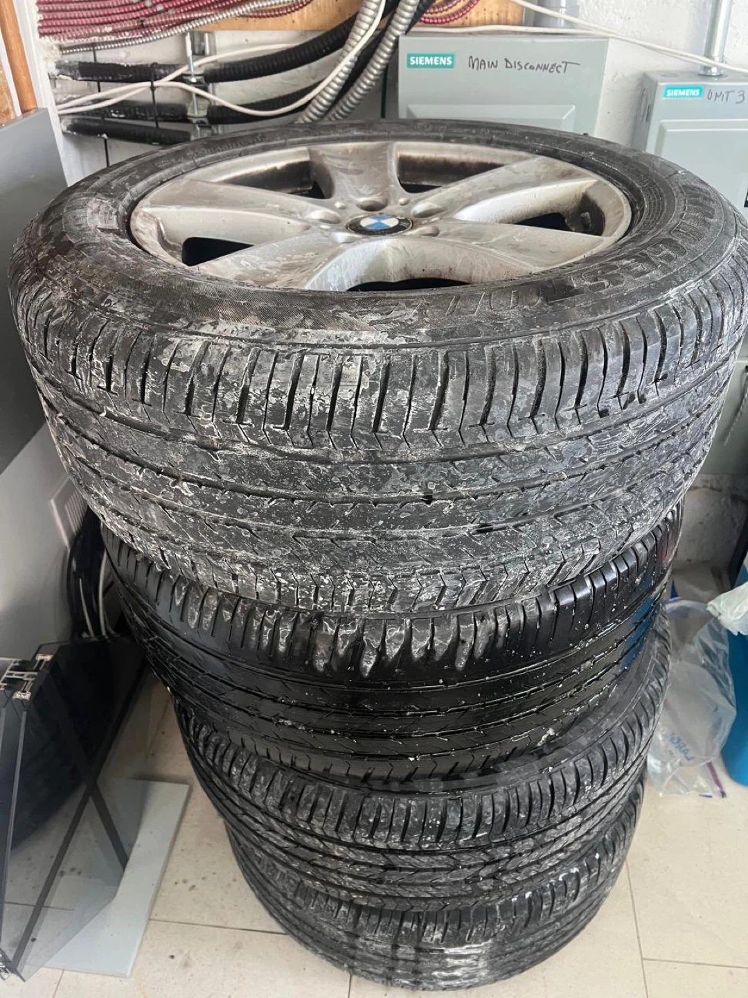 BMW Wheel & Tire Set - Used - photo 3