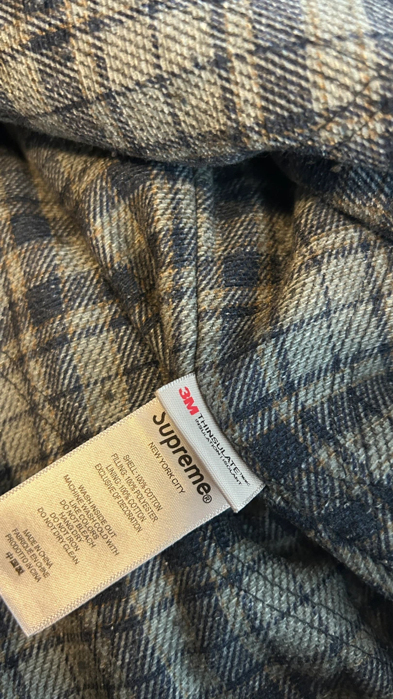 Supreme Reflective Arc Hooded Work Jacket - photo 3