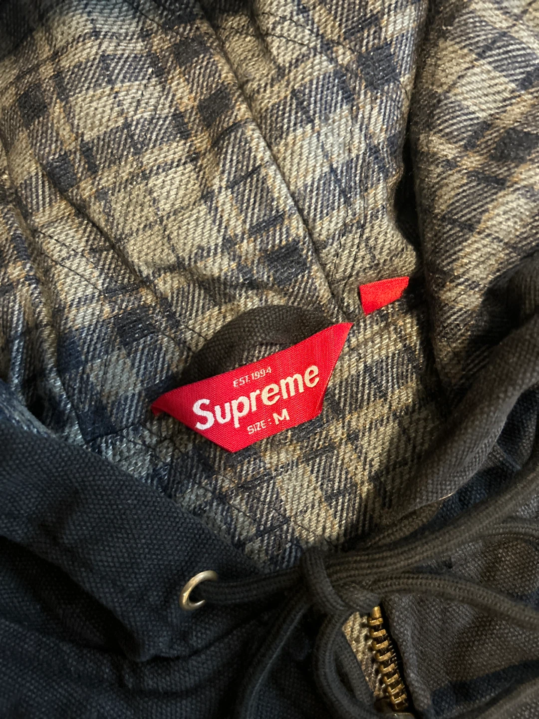 Supreme Reflective Arc Hooded Work Jacket - photo 2