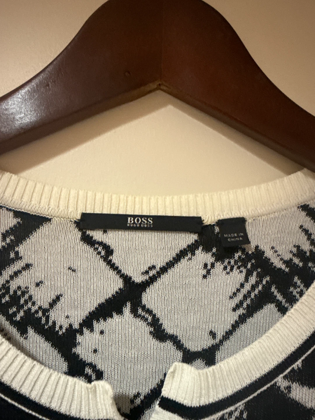 Hugo Boss Cardigan - Black & White Size S - photo 2