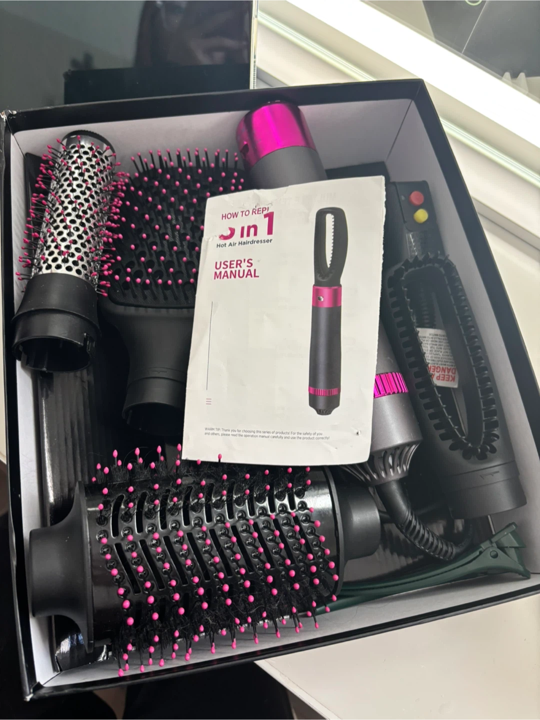 European 5 in 1 Hot Air Hair Styler