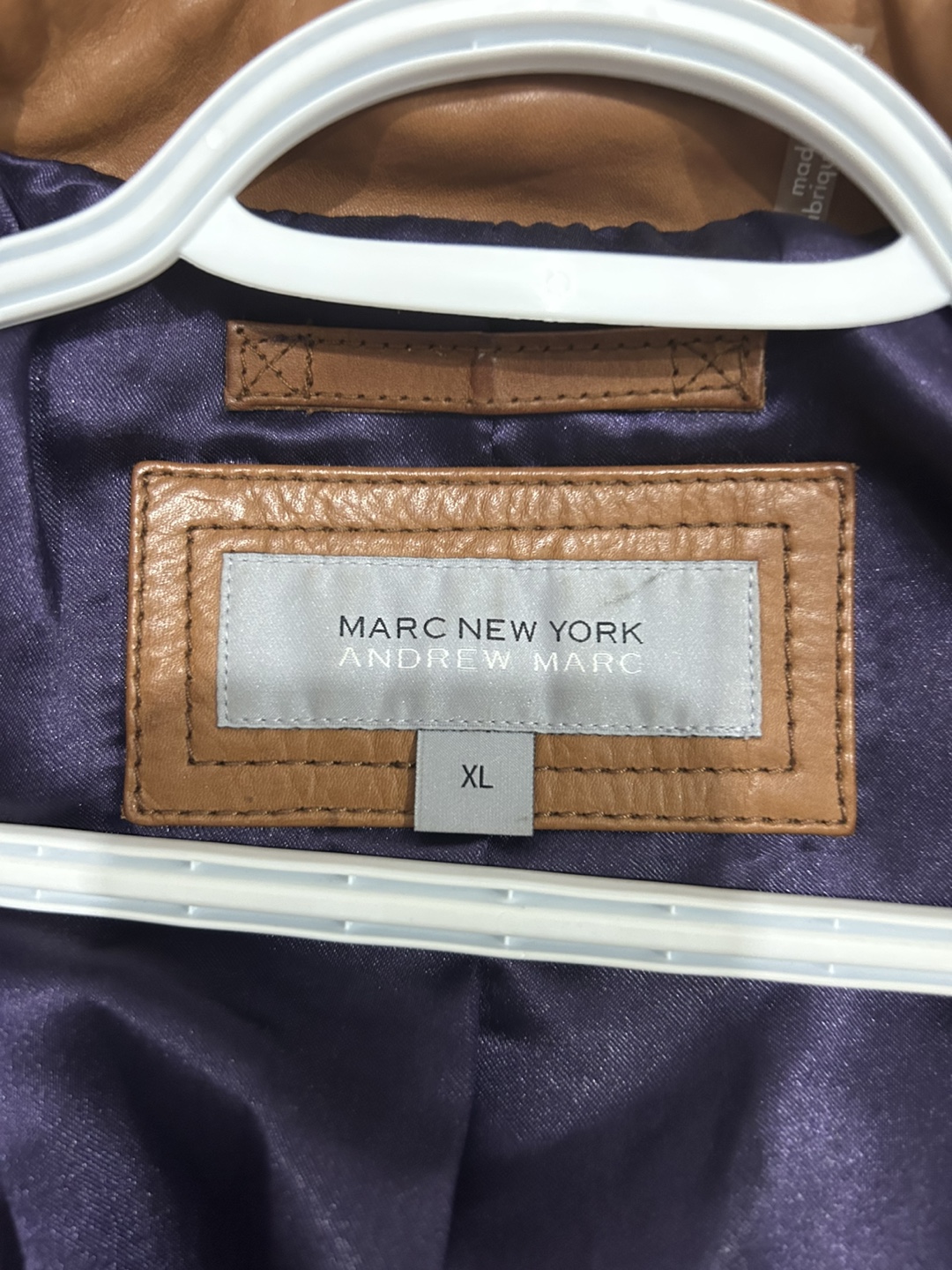 Marc New York Andrew Marc Leather Jacket - XL - photo 3