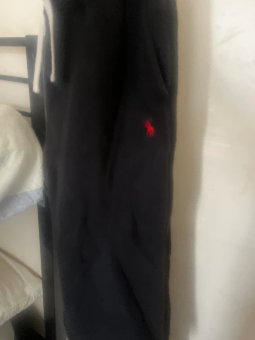 Polo Ralph Lauren black/red sweatpants size medium - photo 2