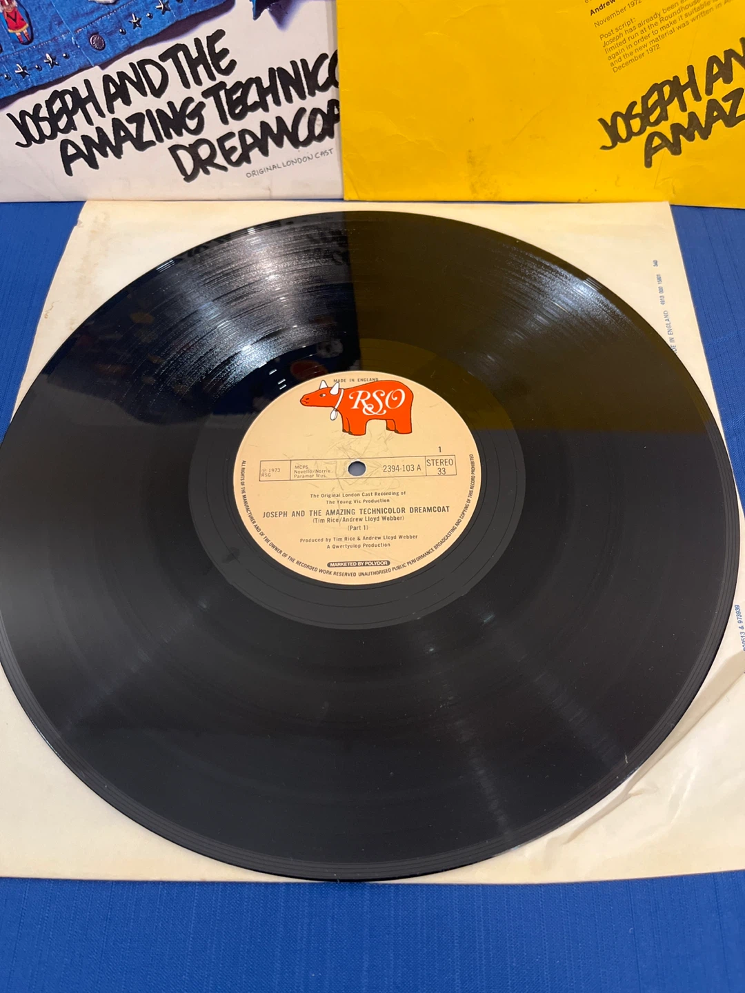 Joseph and the Amazing Technicolor Dreamcoat Vinyl Record - photo 2