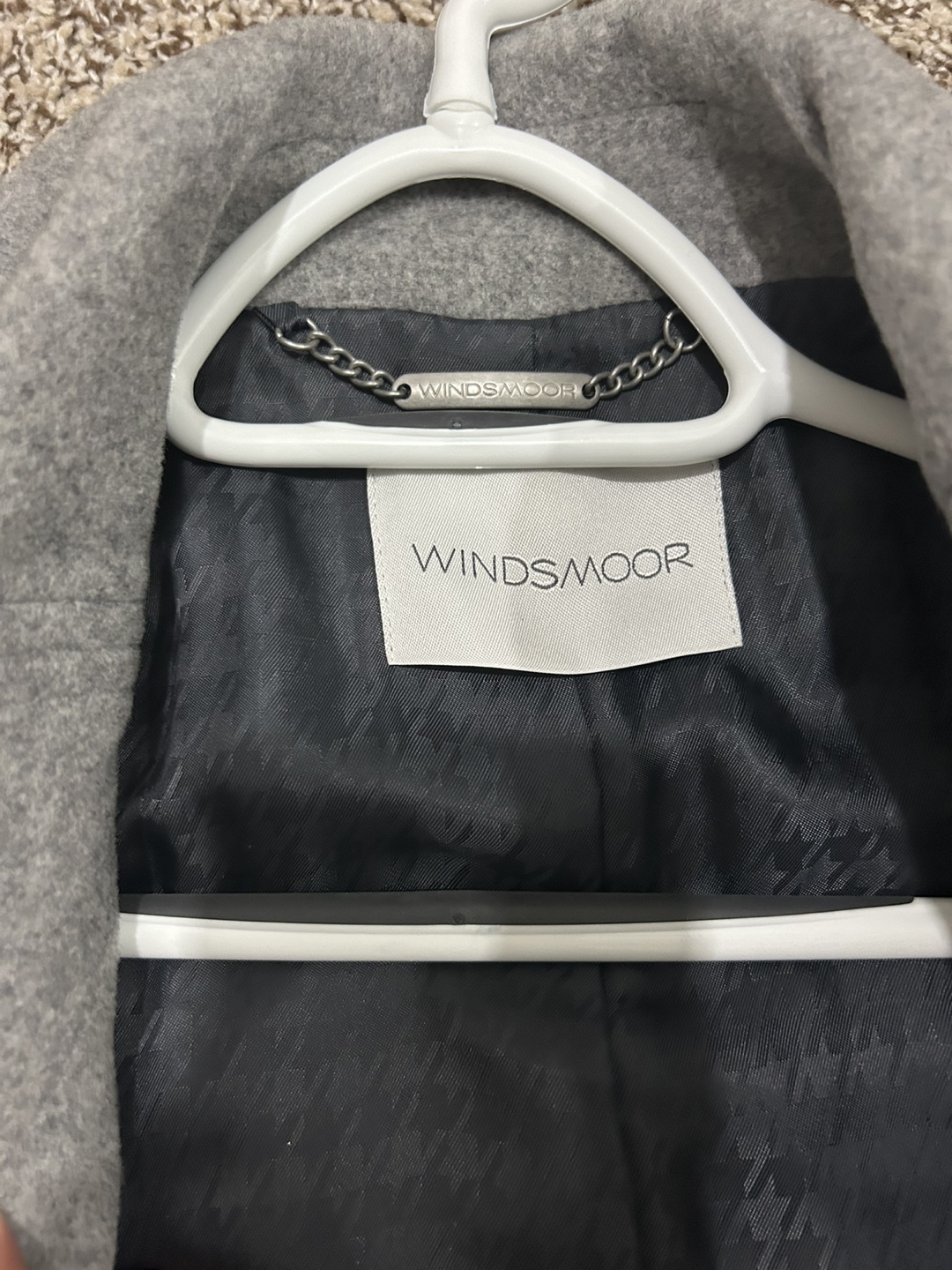 Windsmoor Grey Wool Blend Coat - photo 3