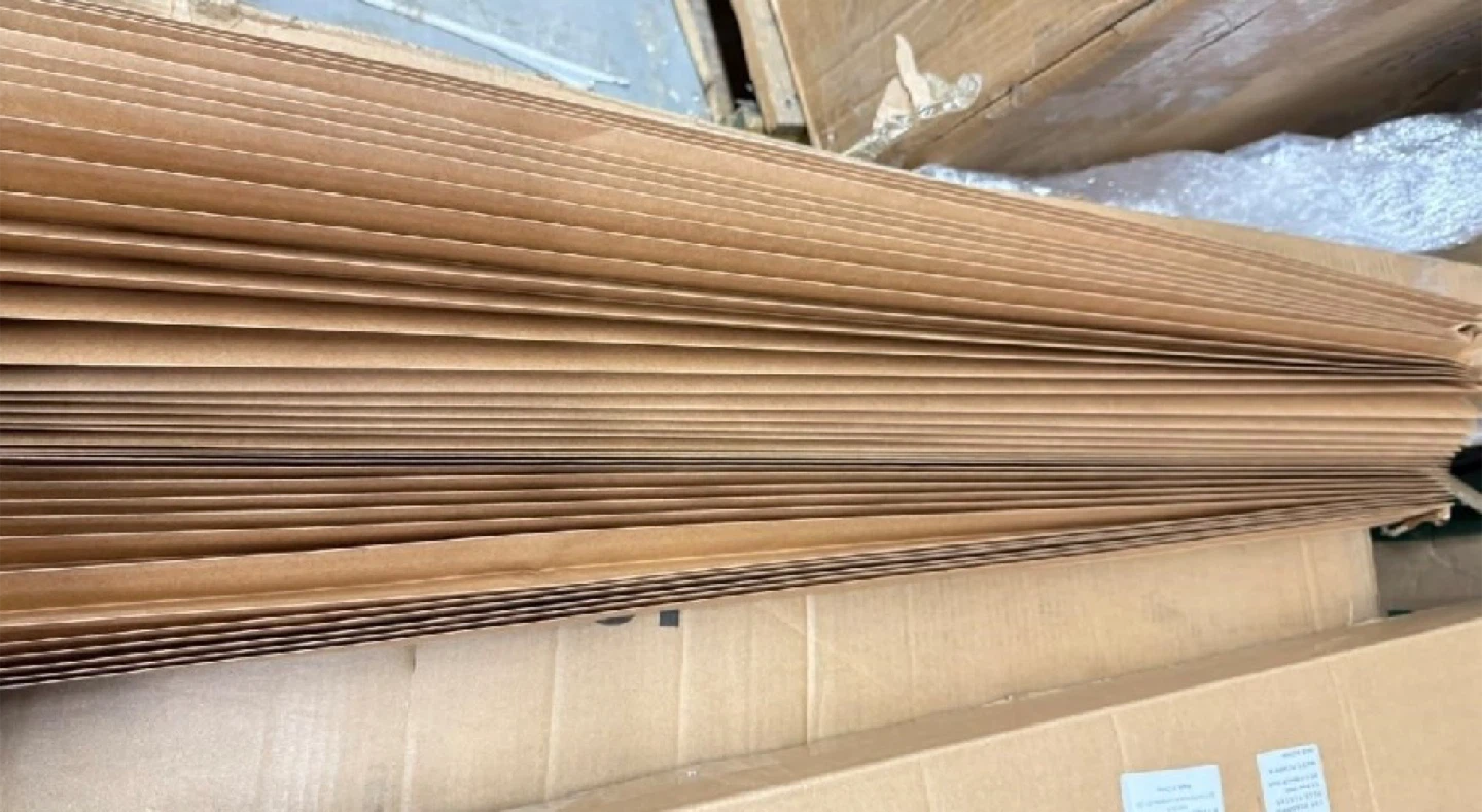 Box of 6-Pack Blackout Paper Shade, Brown - photo 4