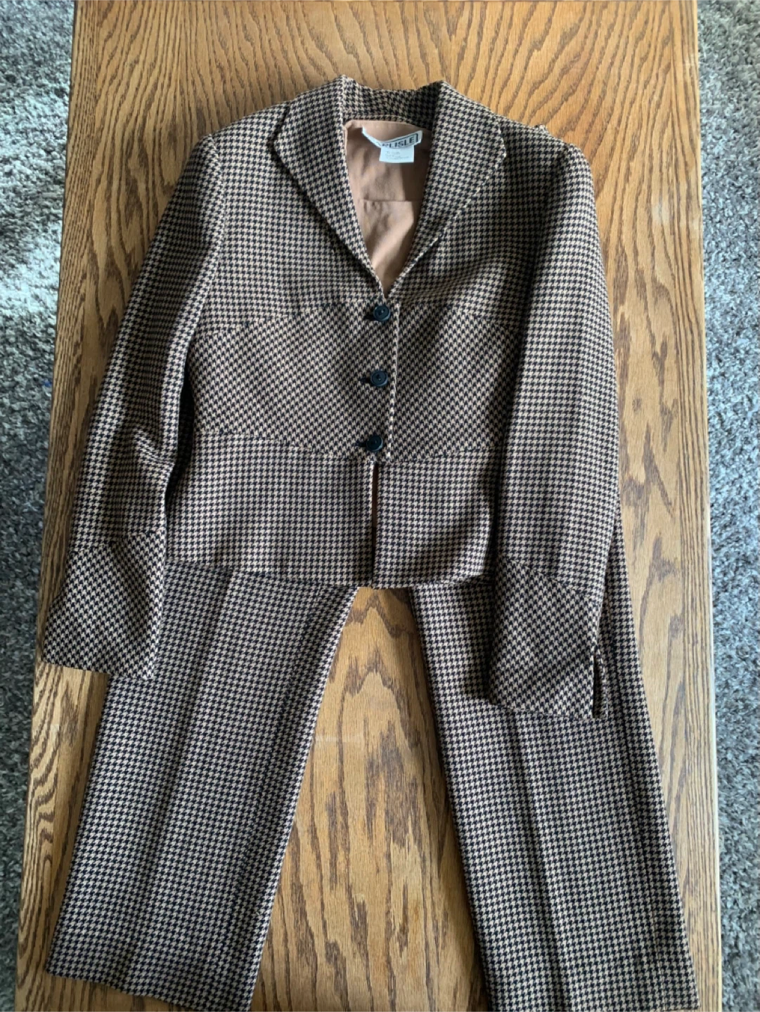 Carlisle Houndstooth Suit - Size S - photo 2