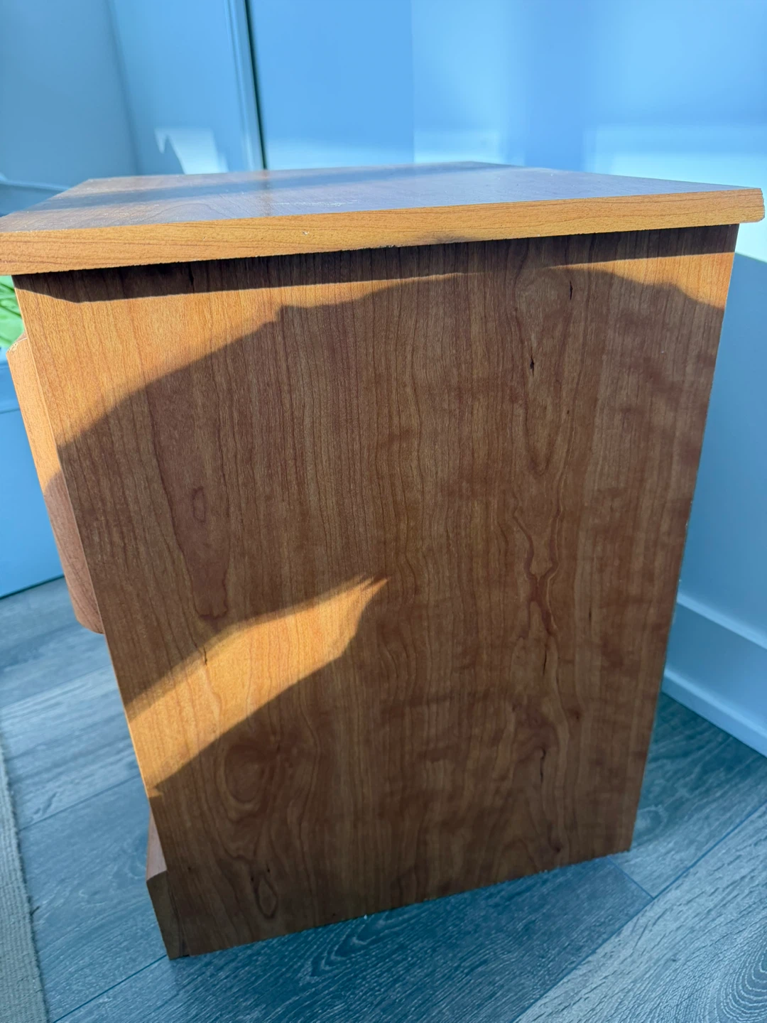 Wooden Nightstand with Drawer - photo 5