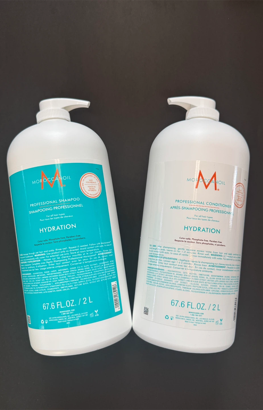 Moroccanoil Hydration Shampoo & Conditioner (67.6 fl oz) - photo 3
