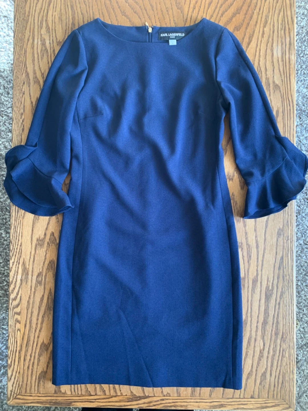 Karl Lagerfeld Paris Navy Dress - Size 8