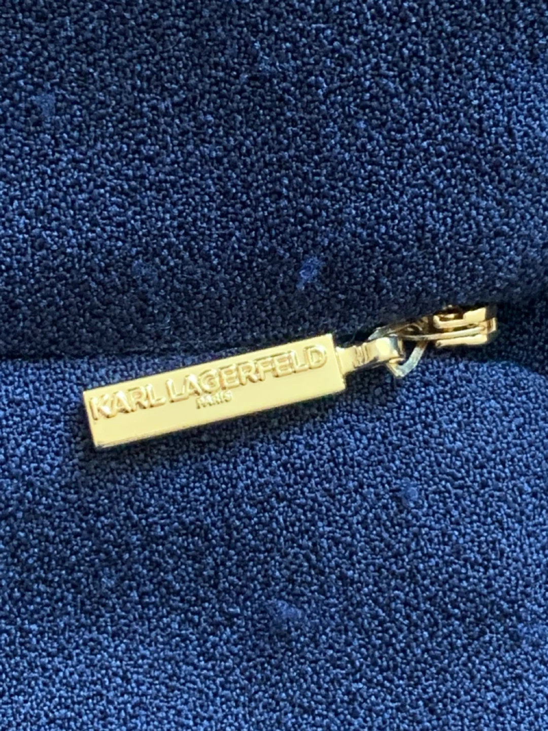 Karl Lagerfeld Paris Navy Dress - Size 8 - photo 5