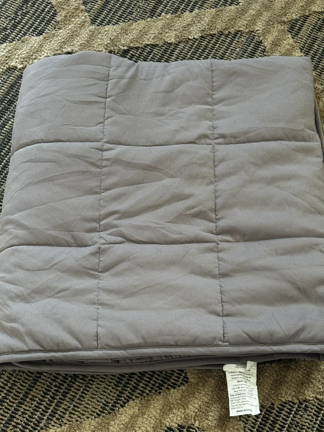 WEIGHTED BLANKET IN A FULL 48”X72” SIZE BRAND NEW IN PACKAGING - photo 5
