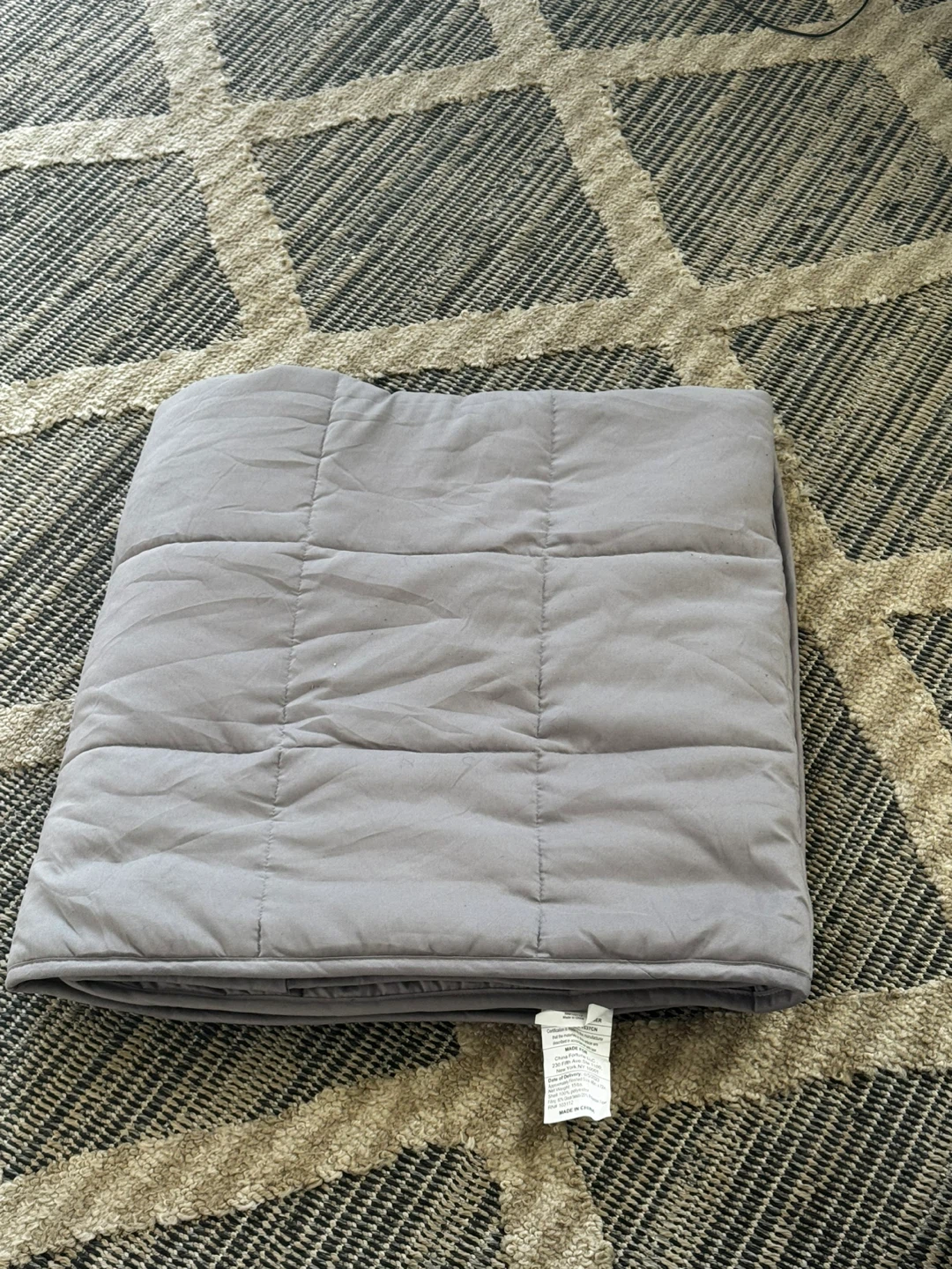 WEIGHTED BLANKET IN A FULL 48”X72” SIZE BRAND NEW IN PACKAGING